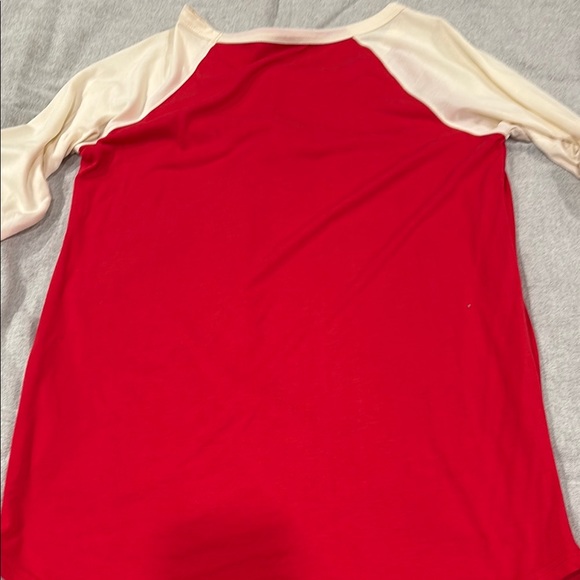 Cincinnati Reds Red Raglan Tee - Picture 3 of 3